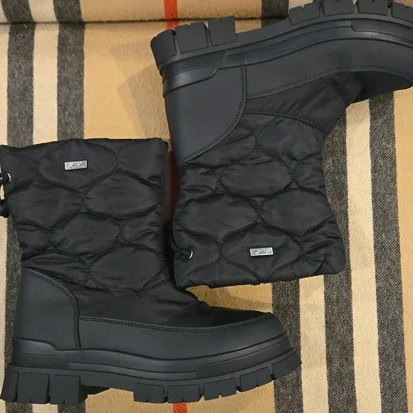 Cortina Black Deltex Technology Boots SZ 40 NWOT - Picture 2 of 8